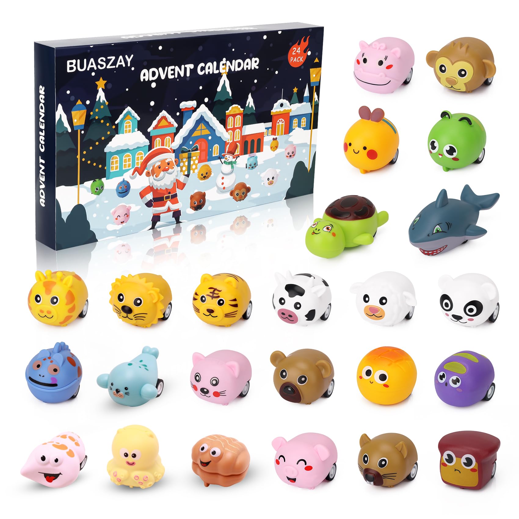 Amazon.com: Advent Calendar 2025 Cars Toys for Kids, 24 Days